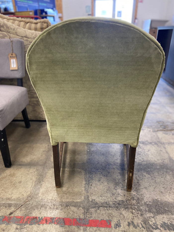 Microfiber Sage Green Accent Chair