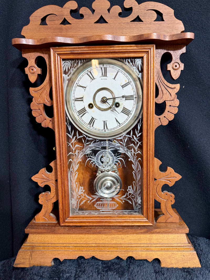 Ansonia Clock Company Gingerbread Mantel Clock
