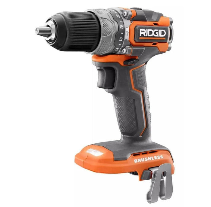 Ridgid 18V Subcompact Brushless 1/2 In. Hammer Drill/Driver.