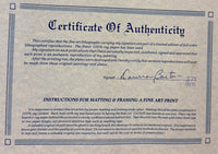 Donna Barton Signed & Numbered Limited Edition Lithograph - "Wind Flowers"