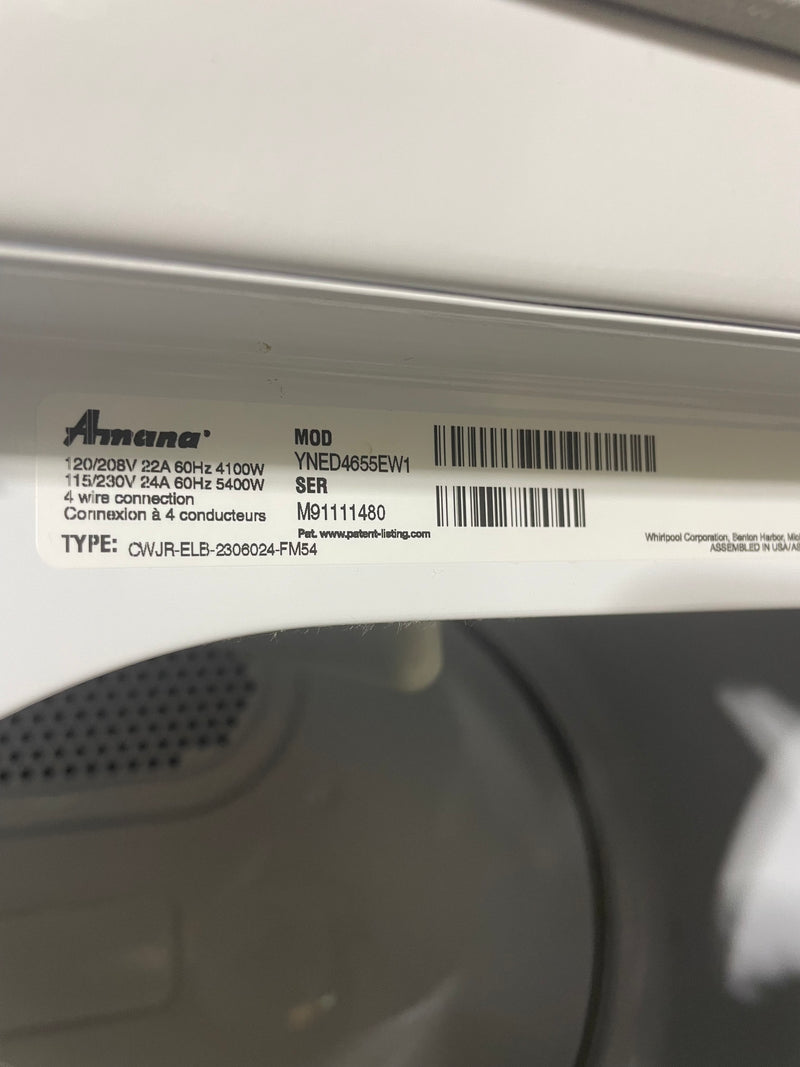 29"W Amana Dryer