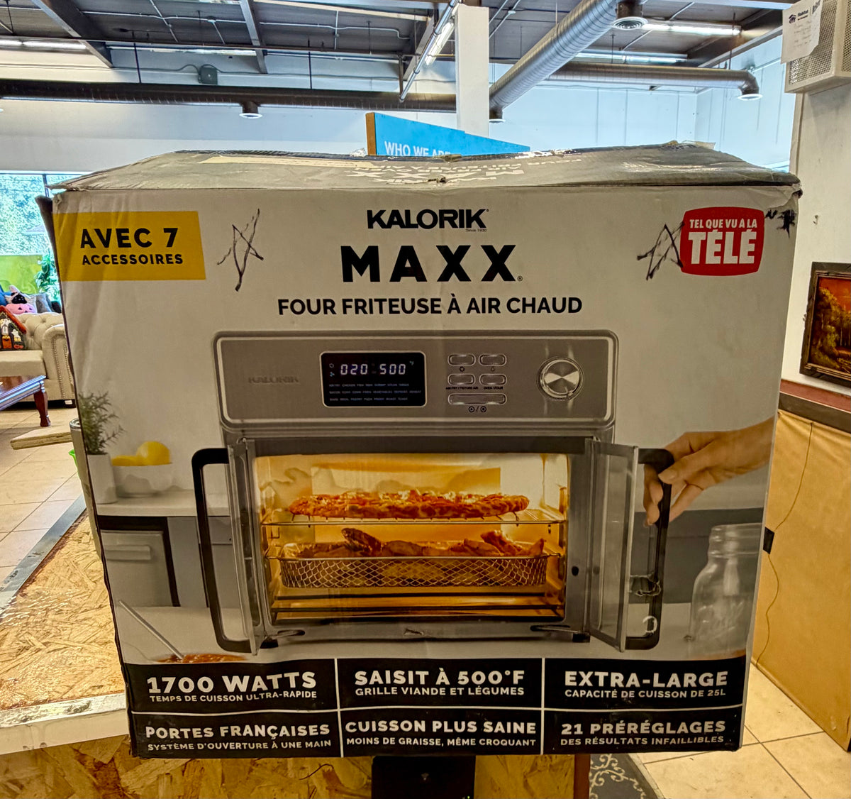 Kalorik MAXX 26 Quart Digital Air Fryer Oven Stainless Steel — The