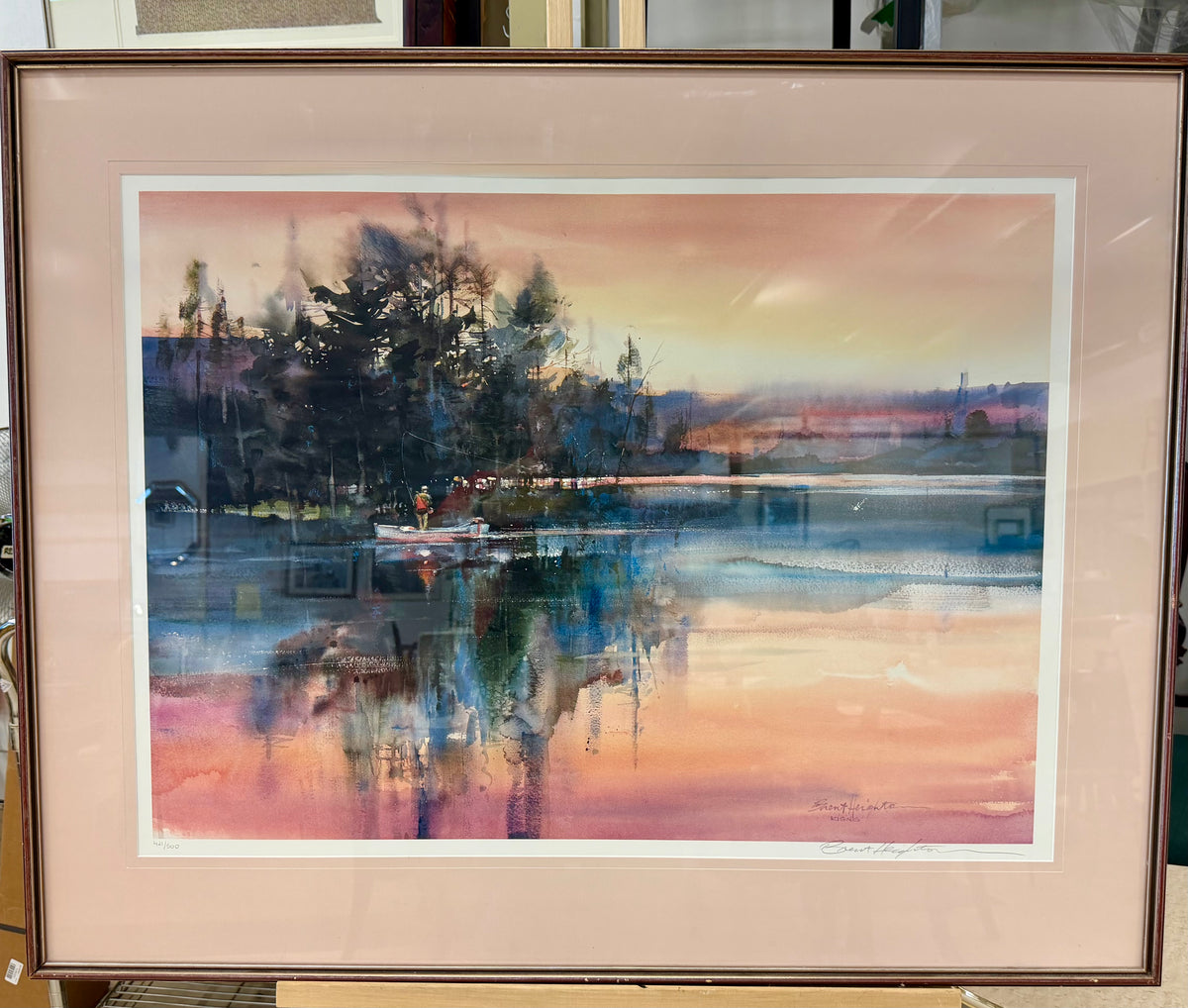 Brent Heighton "Rising" Limited Edition Offset Lithography Print – Hand-Signed & Numbered