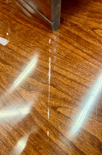Vintage Polished Mahogany Oval Extension Dining Table