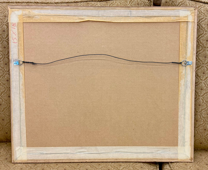 Michael Dumas Signed & Numbered Limited Edition Print "Lynx" – Custom Framed