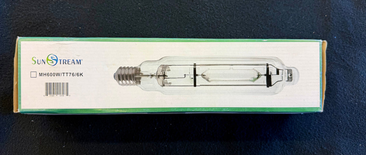 Sunstream 600W Metal Halide Grow Lamp Bulb (6,000K)