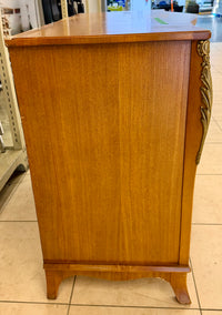 Vintage French Provincial Style Serpentine Side Board-" AS IS "