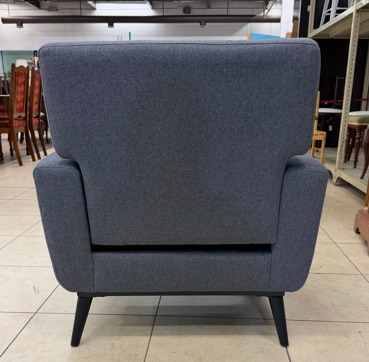 Charcoal Grey Accent Chair