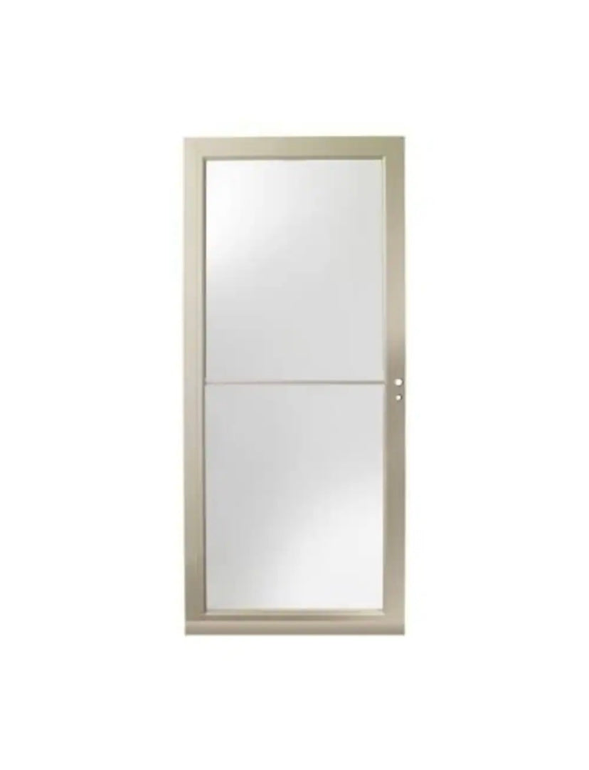 Andersen 3000 Series 36-inch x 80-inch Sandtone Right Handed Full View Retractable Aluminum Storm Door