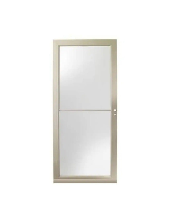 Andersen 3000 Series 36-inch x 80-inch Sandtone Right Handed Full View Retractable Aluminum Storm Door