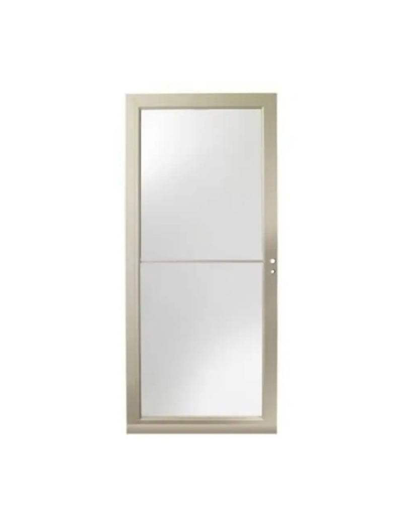 Andersen 3000 Series 36-inch x 80-inch Sandtone Right Handed Full View Retractable Aluminum Storm Door