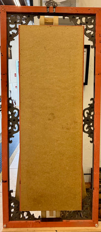 Vintage Pair of Chinese Carved Hardstone & Faux Jade Relief Wall Panels in Black Lacquer Frames