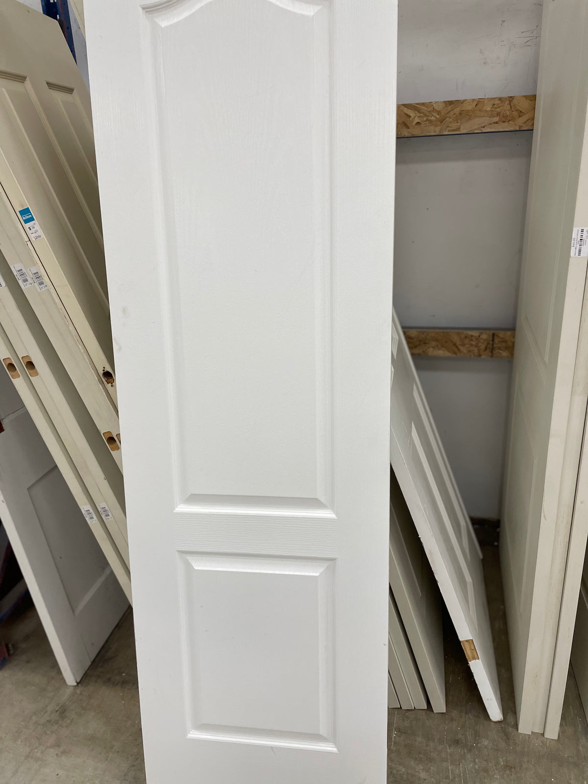 2 Panel White 24” x 80” Door