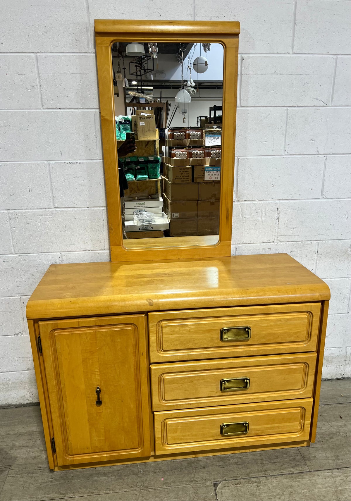Sherman Dresser With Mirror
