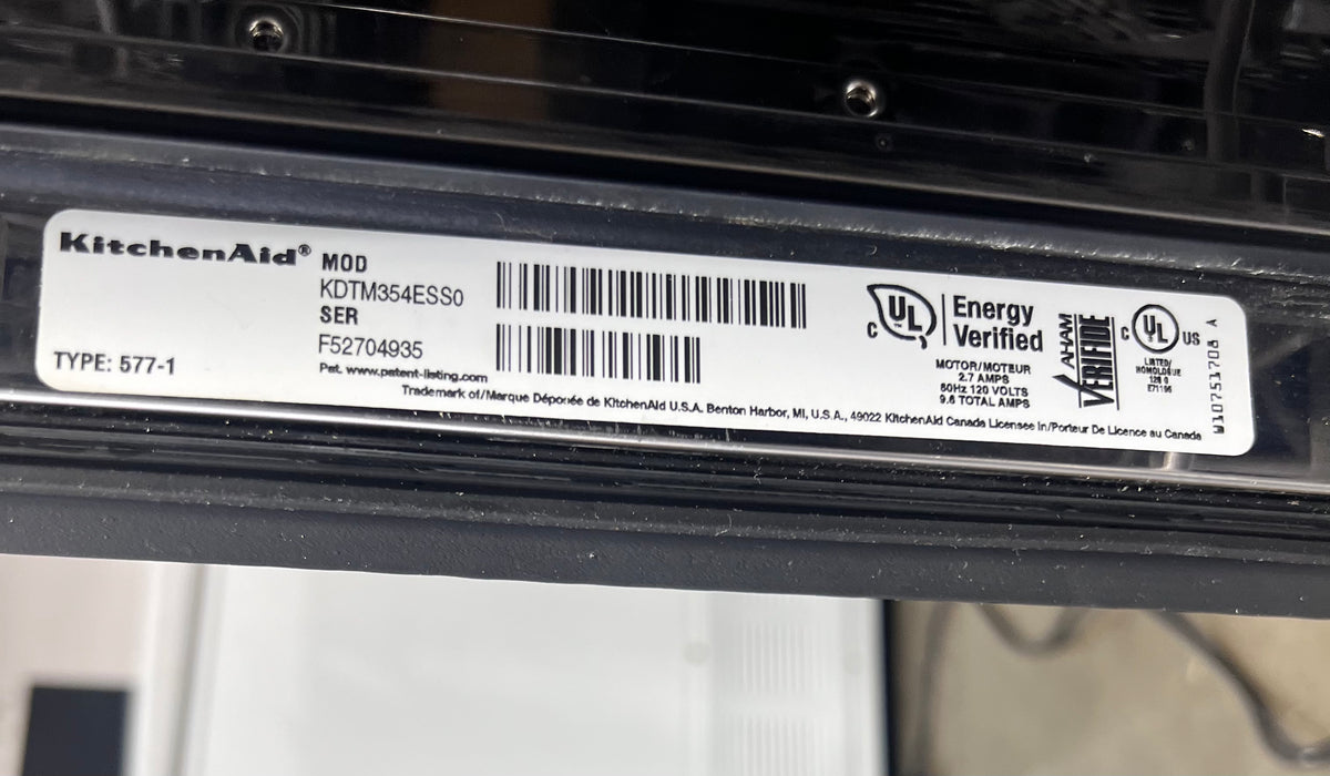 KitchenAid Stainless Steel Dishwasher