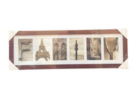 10" x 30" 6-Opening Picture Frame