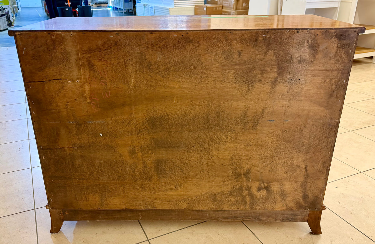 Vintage French Provincial Style Serpentine Side Board-" AS IS "