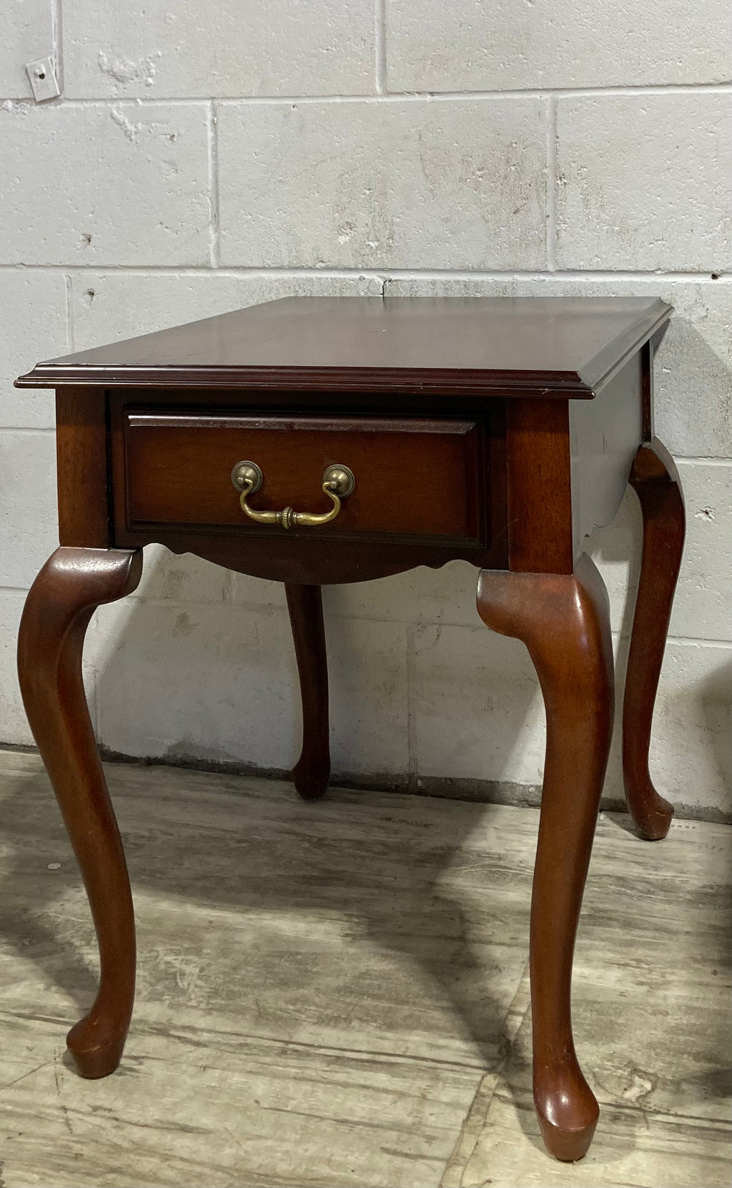 18" W Wood Side Table