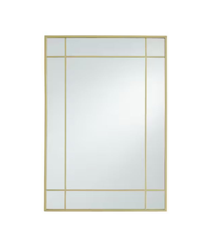 Gluckstein Burke 21-inch W x 30-inch H Window Panel Wall-Mounted Mirror