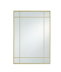 Gluckstein Burke 21-inch W x 30-inch H Window Panel Wall-Mounted Mirror