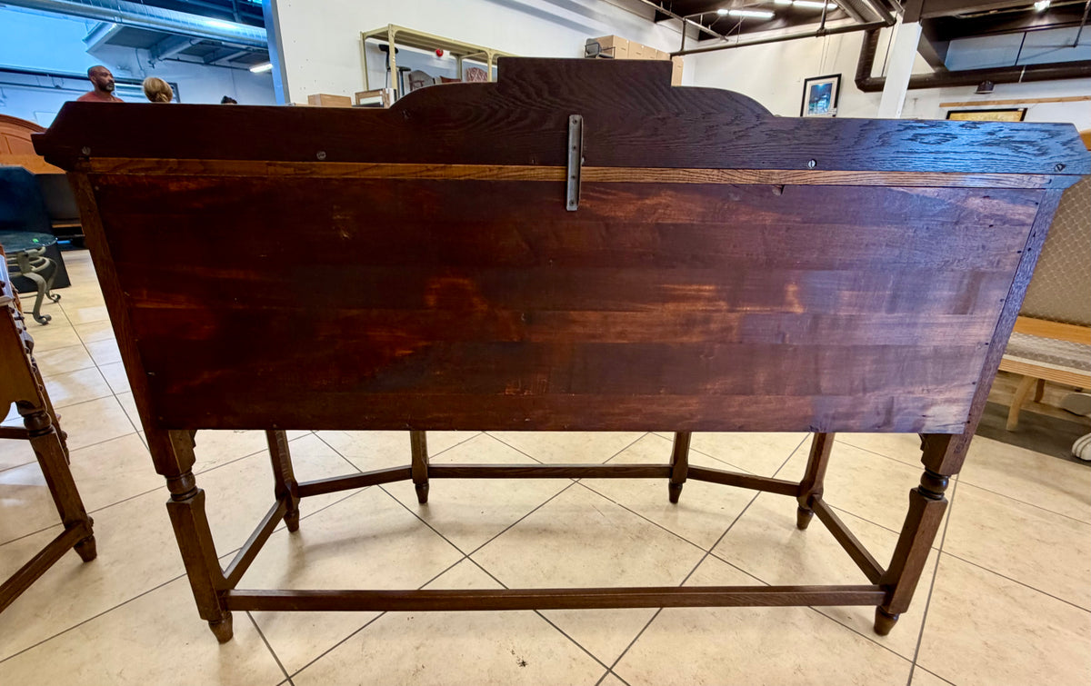 Strathroy Jacobean Revival Style Sideboard (Key Included)