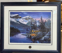 Fred Buchwitz "Rocky Mountain Hideaway" Signed Limited Edition Framed Print – Ducks Unlimited National Art Portfolio (519/3000)
