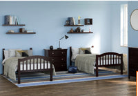 42"W Twin Convertible Bunk Bed
