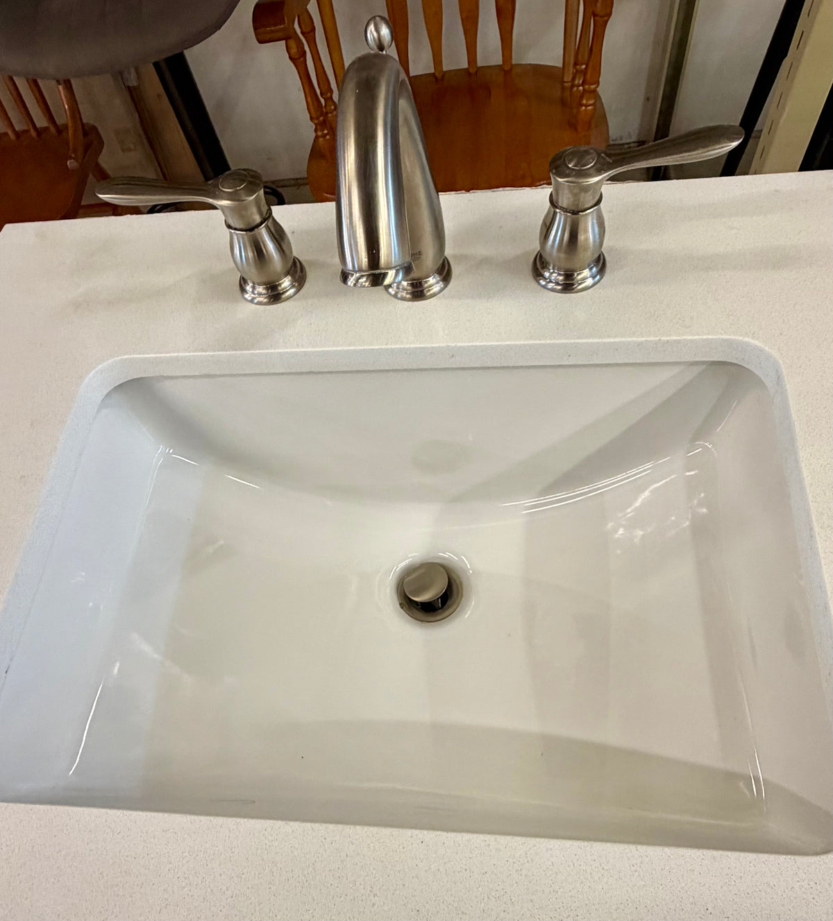 Elegant White 61" Double Sink Bathroom Vanity with Quartz Top & Premium GROHE Faucets