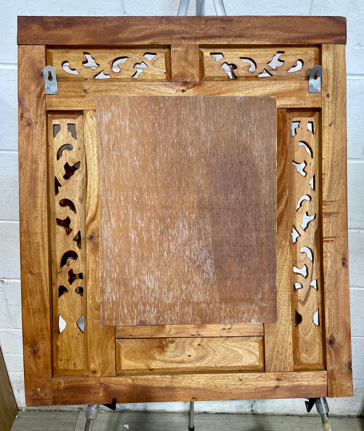 Majestic Hand Carved Wooden Decorative Mirror