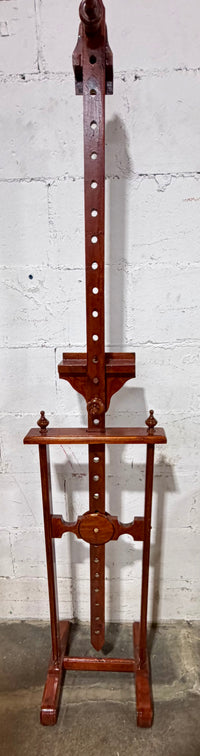 Vintage Wooden Adjustable Artist Studio Easel