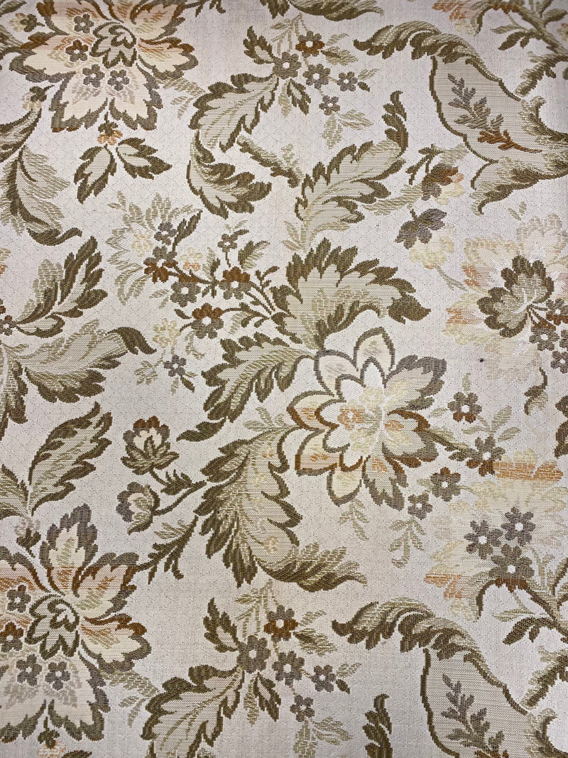 French Provincial Floral Accent Chair