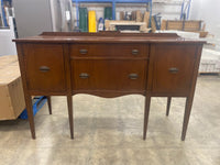 Walnut Hepplewhite Style Sideboard