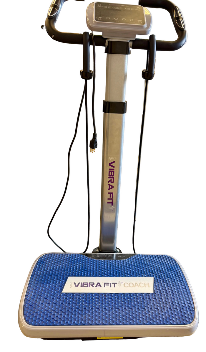 Vibra Fit Coach Whole Body Vibration Platform with Resistance Bands