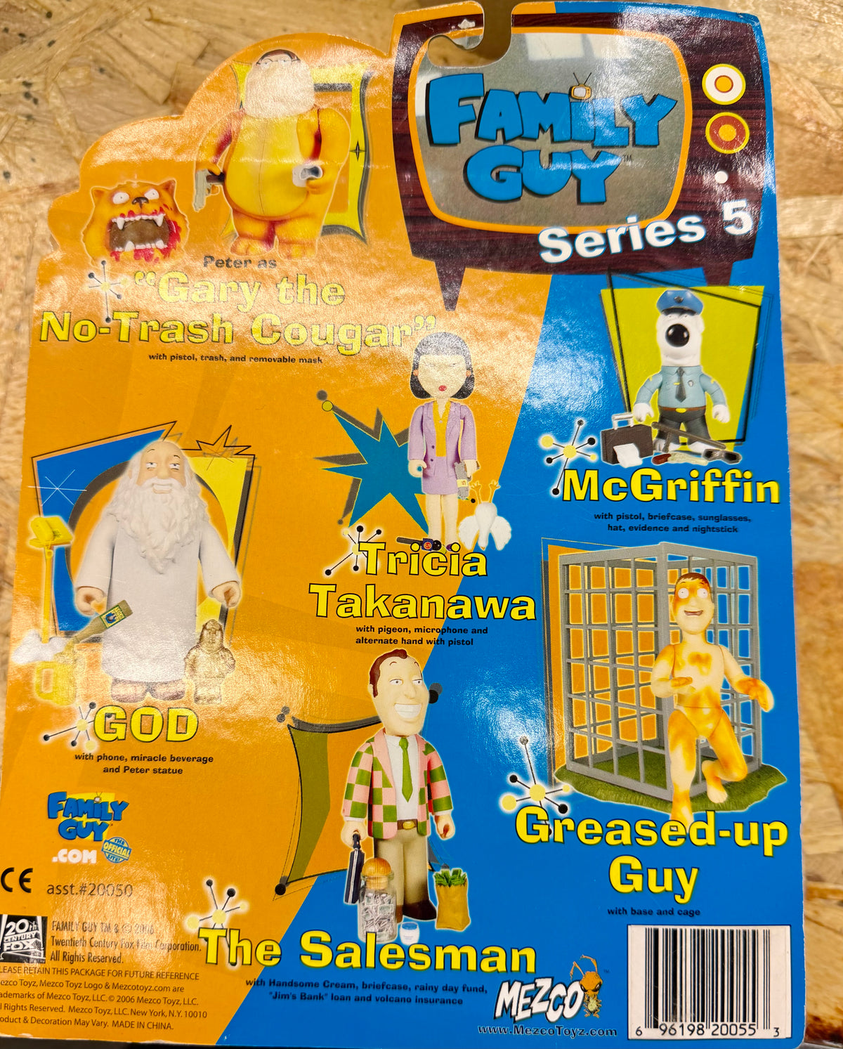 "God" Action Figure from Mezco Toys Family Guy Series 5 Collection