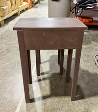 Pair of Refinished Nesting Side Tables with Drawers – Vintage Style