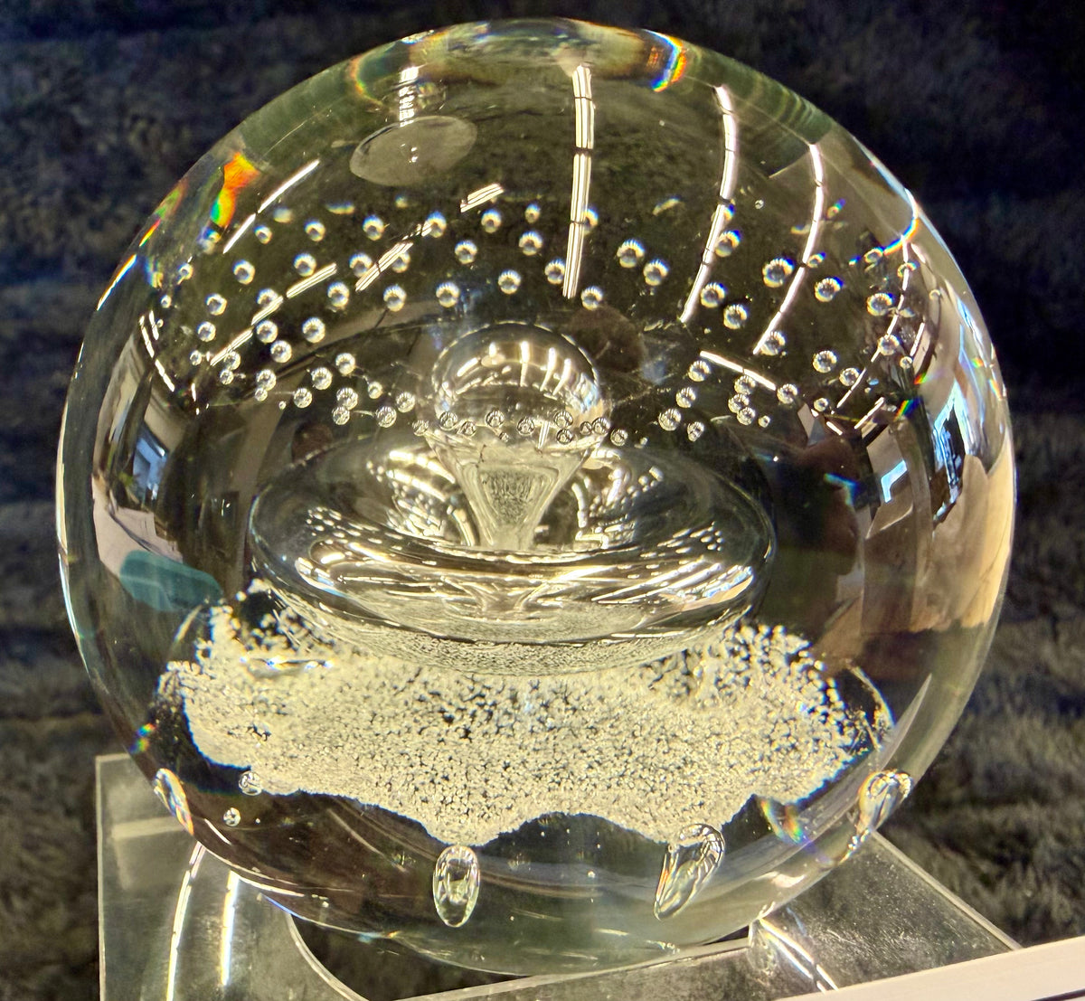 Starwatch Paperweight by Caithness Glass