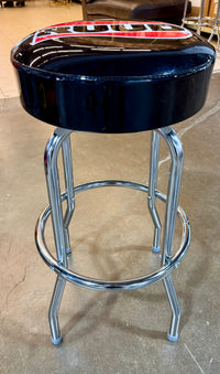 Vintage-Style RUUD Heating & Air Conditioning Bar Stool