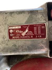 Vintage Kirby Classic III Upright Vacuum & Carpet Shampooer