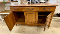 Exquisite Vintage French Provincial Wooden Sideboard / Buffet Server
