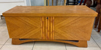 Vintage Lane-Knechtels Canadian Art Deco Waterfall Cedar Blanket Chest