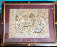 Gerardo Colacci "Royal Warrior" Mixed Media Relief – Ltd Ed 10/450 – Provenance Included