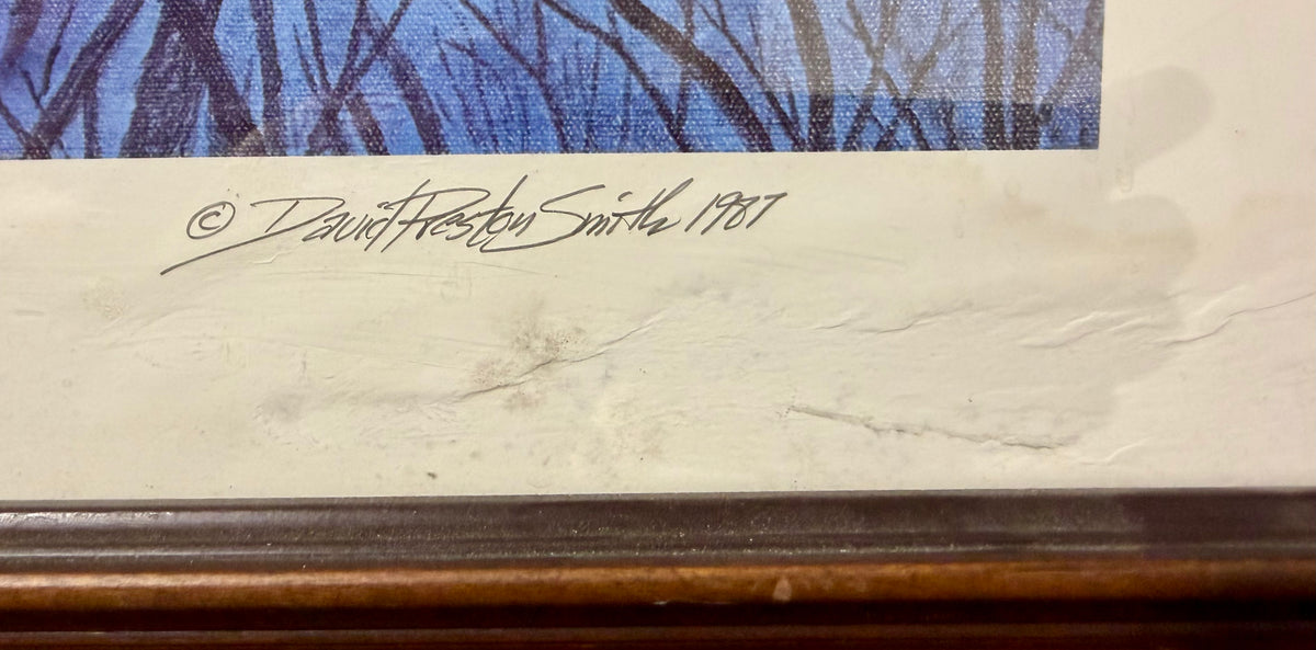 David Preston Smith “The Way It Was” Limited Edition Signed Print – Canadian Nostalgia Art