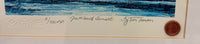 Framed Limited Edition Tom Thomson Set of 3 Prints (Canoe Lake, Sunset Canoe Lake, & Northland Sunset)