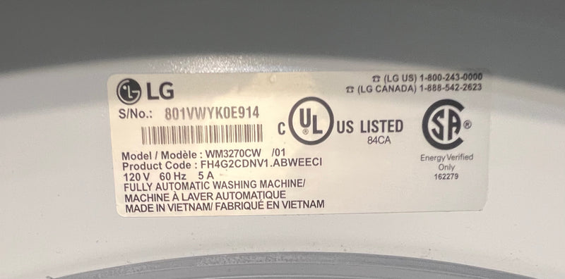 LG Washing Machine