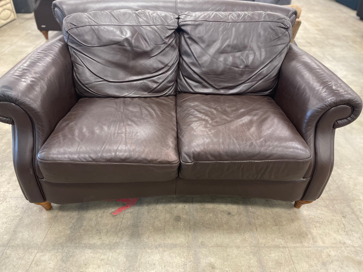 Natuzzi Leather Love Seat