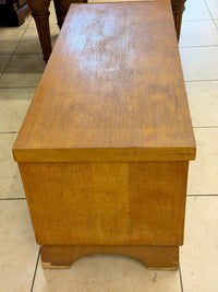 Vintage Lane-Knechtels Canadian Art Deco Waterfall Cedar Blanket Chest