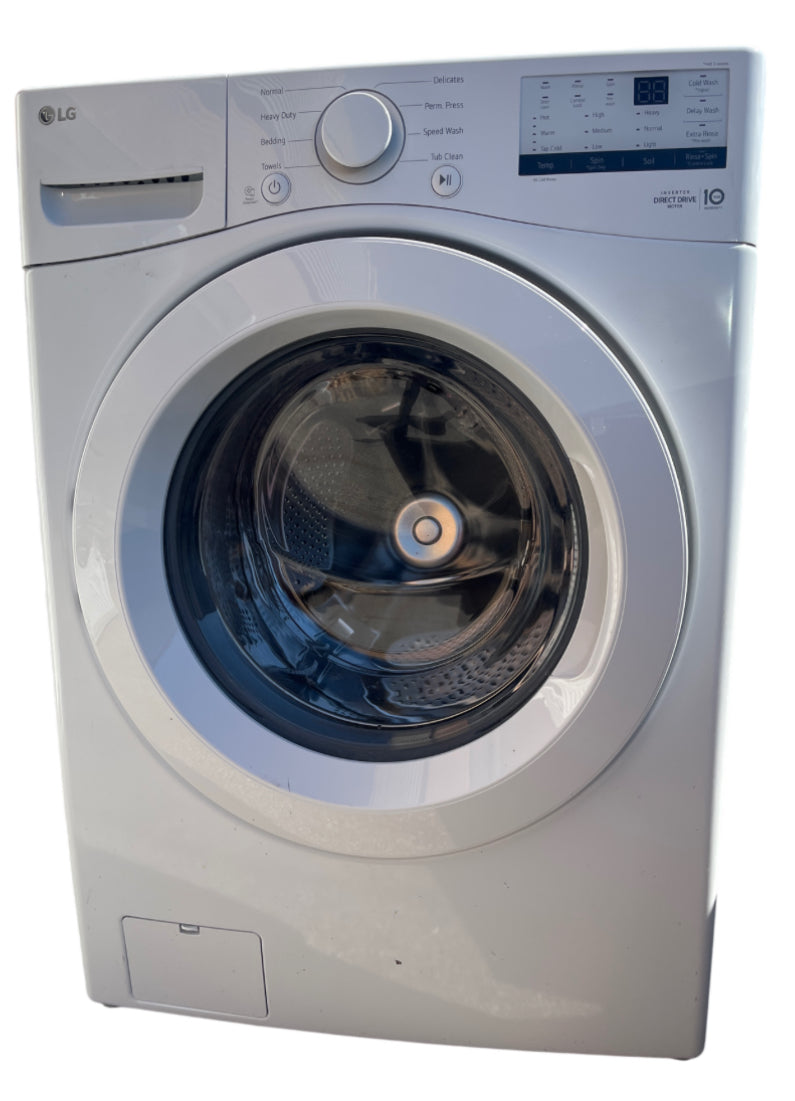 5.2 cu ft White Front-Load Washer with Cold Wash Technology