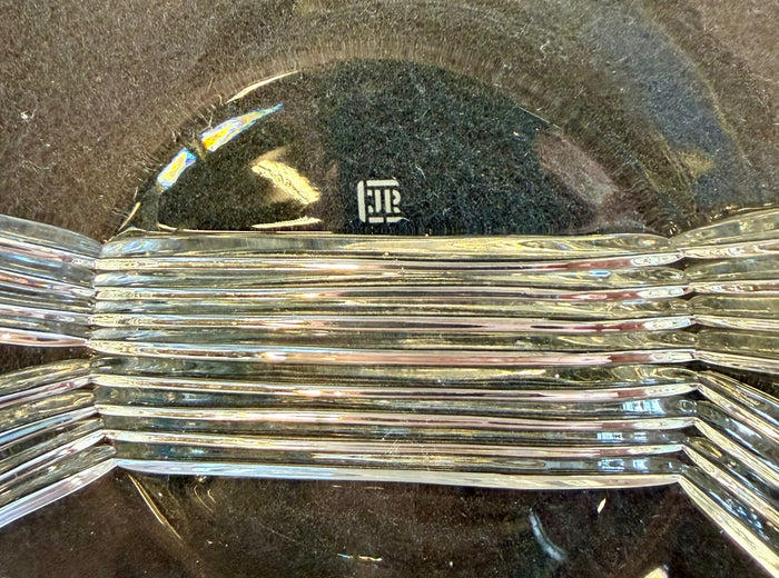 Exquisite Vintage Riedel Handcrafted Lead Crystal Decorative Bowl