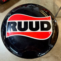 Vintage-Style RUUD Heating & Air Conditioning Bar Stool