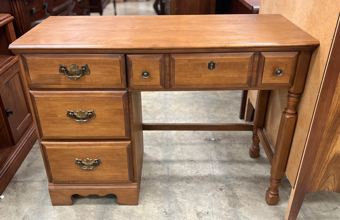 Light Brown Wooden Office Desk